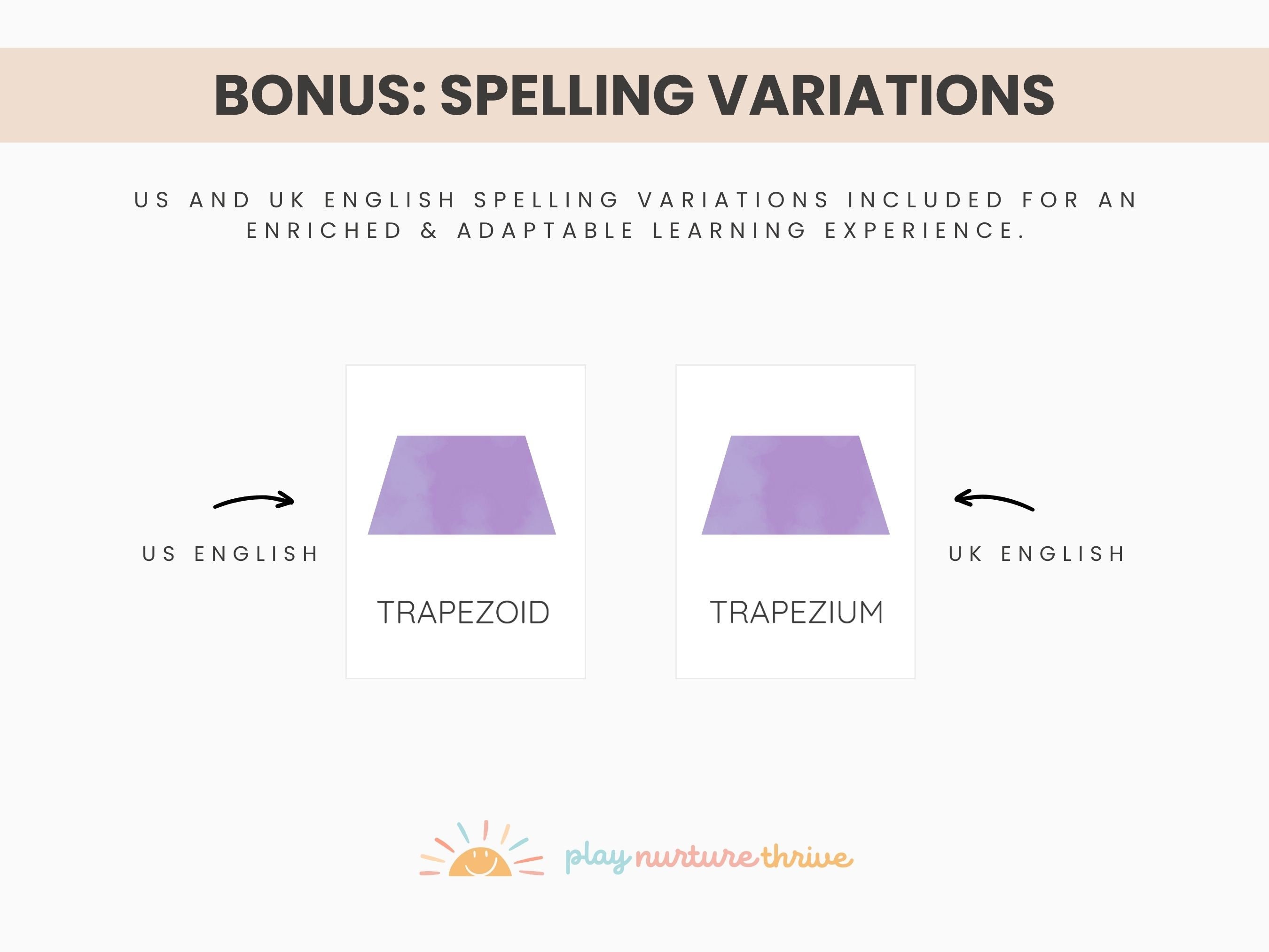Montessori Shapes, 18 Shapes Printable Flashcards, Preschool Shapes ...