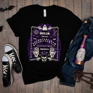 Ouija Spirit Board Unisex Heavy Cotton Tee