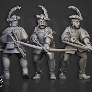 Sunland Bowman by Highlands Miniatures - 3D Print - Fantasy - RPG