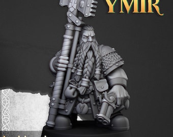 Dwarf Engineers - Sons of Ymir by Highlands Miniatures - 3D Print - Fantasy - RPG