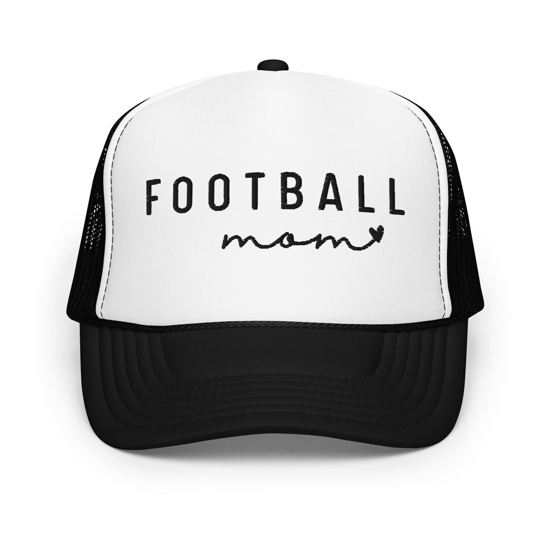 Football Mom Hat Football Mom Football Mom Trucker Hat Etsy