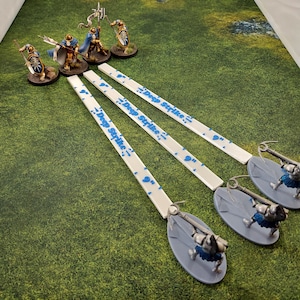 Tabletop Gaming Ruler | 9&quot; Combat Gauge | 1 Pack or 3 Pack