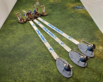 Tabletop Gaming Ruler | 9" Combat Gauge | 1 Pack or 3 Pack
