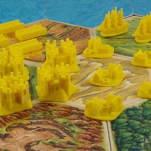 Settlers of Catan | Medieval Kingdoms | Old Colors | Custom