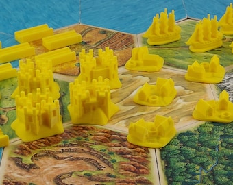 Settlers of Catan | Medieval Kingdoms | Old Colors | Custom