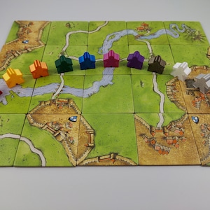 Meeples | Choose Your Color | Great for Carcassonne and Other Games