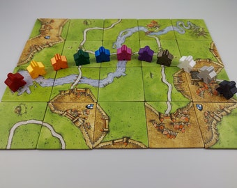 Meeples | Choose Your Color | Great for Carcassonne and Other Games