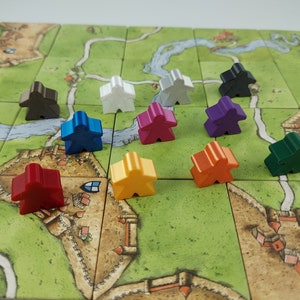 Meeple Variety Pack | Great for Carcassonne and Other Games
