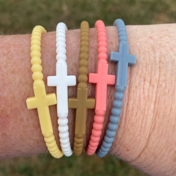 Cross Bracelet Etsy