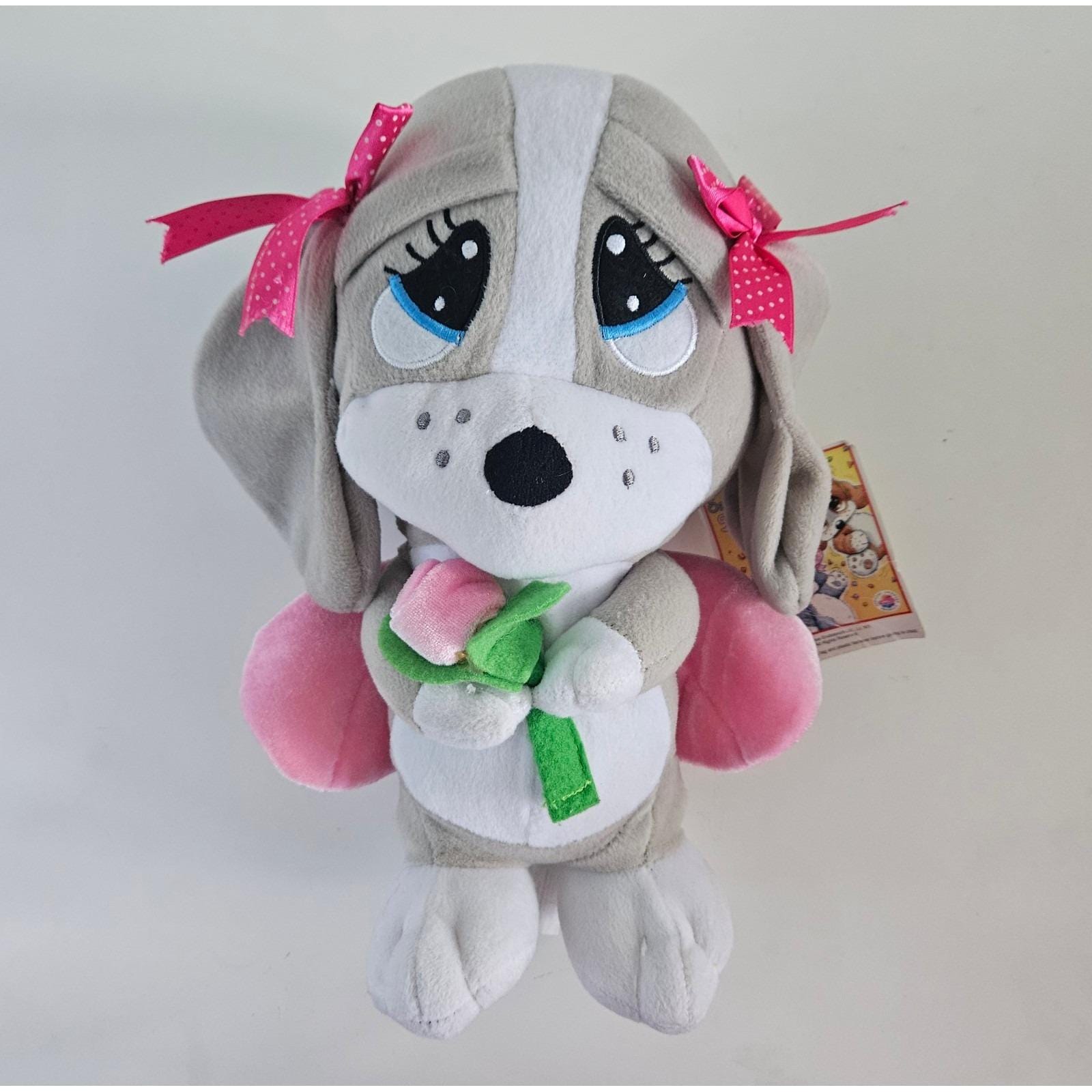 貴重レトロ✰•SadSam&Honey•犬ぬいぐるみ✰ Nanco Sad Sam & Honey Plush 12