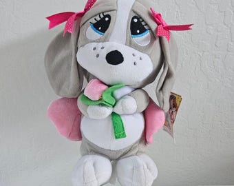 ナンコ サッドサム＆ハニーぬいぐるみ 12インチ ハニーエンジェル 悲しい目の犬 ジョセフ・ジョルダーノ