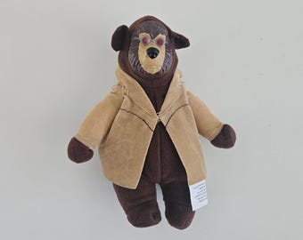 VTG Disneys The Country Bears Plüschtier 15 cm Ted Bedderhead metallisches Produkt