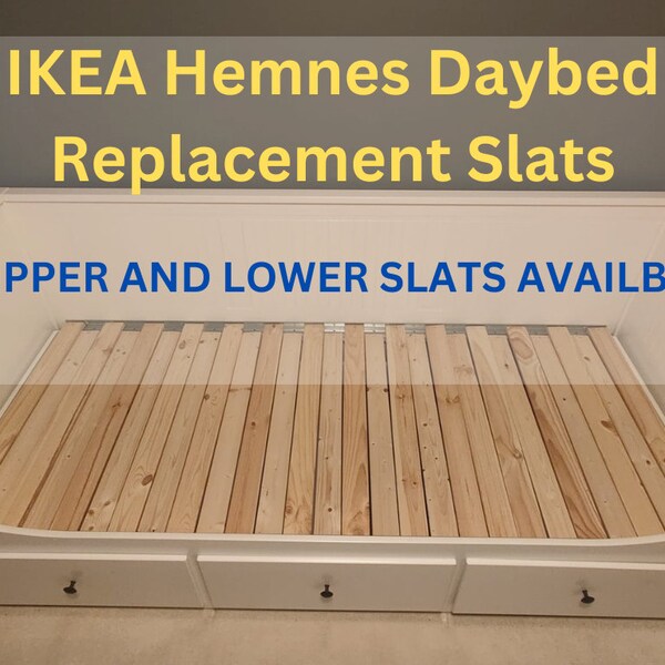 IKEA Hemnes Daybed(King EU) Replacement Bed Slats | Hemnes Bed Slats | Ikea Daybed Slats | Replacement Slats