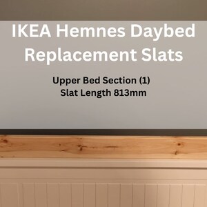 Lattes de rechange pour lit de repos Hemnes Daybed IKEA Lattes de lit Hemnes Lattes de lit de repos Ikea Lattes de remplacement image 2