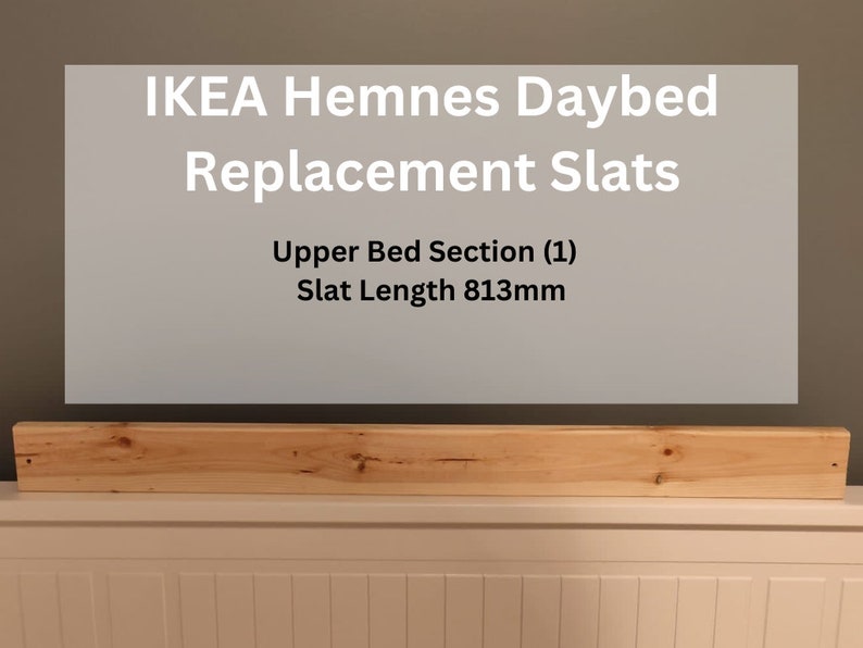 Lattes de rechange pour lit de repos Hemnes Daybed IKEA Lattes de lit Hemnes Lattes de lit de repos Ikea Lattes de remplacement image 2