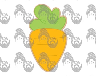 Carrot Easter cookie cutter