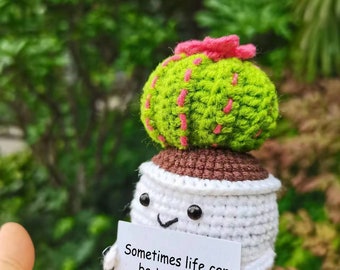 Huxibai Crochet Motivant - Petit Livre à Crochet Positif