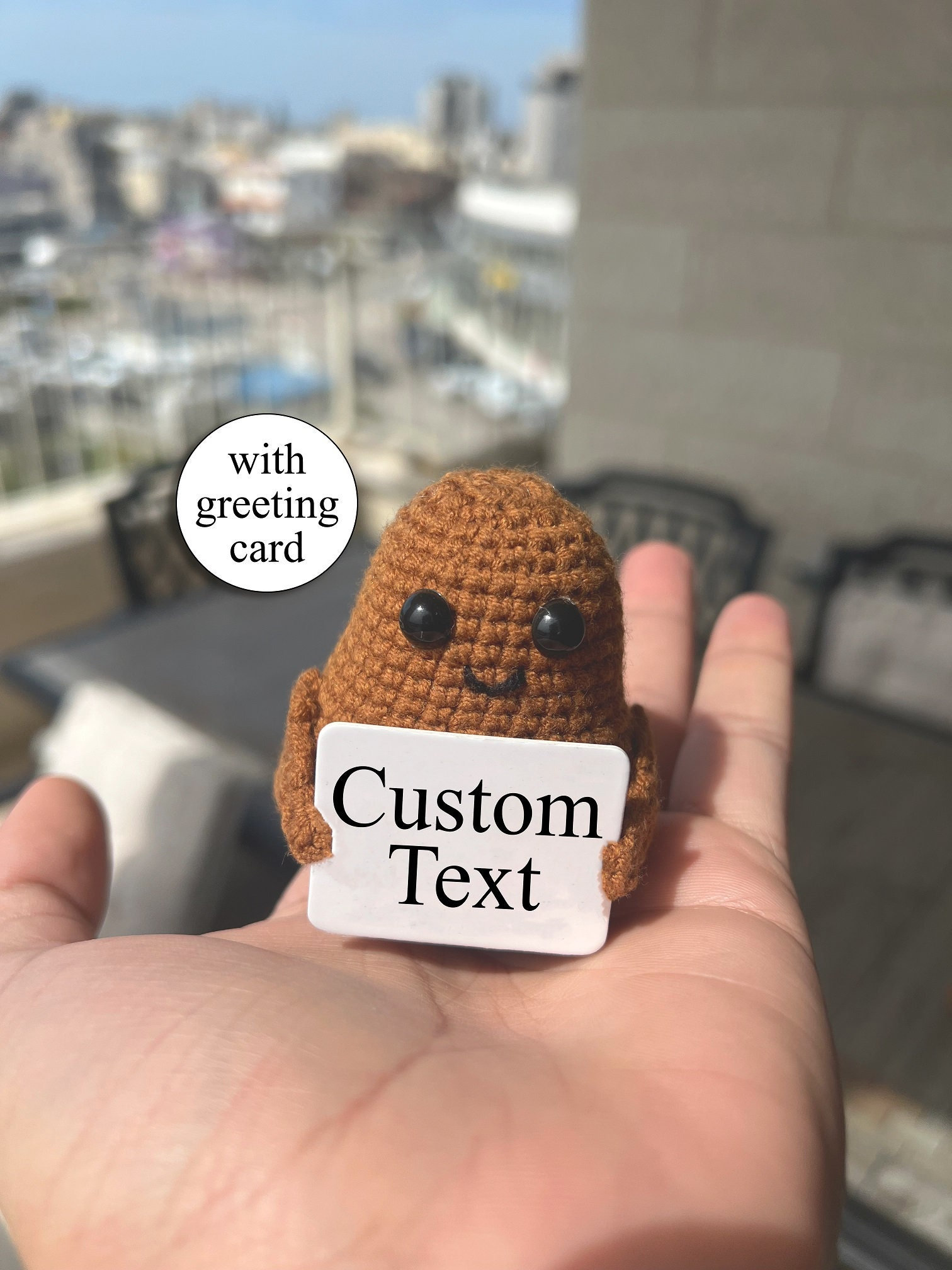 32 Potato Crochet Patterns: Spud Amigurumi, Desk Buddies, Play Food, and Clever Gag Gifts 29 Personalized Crochet Potato