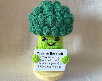 3PCS Positive Vegetables, Positive Broccoli/Mushroom/Pineapple, Mental Health Gift for Family/Coworkers/Friends/Class, Christmas Gift family