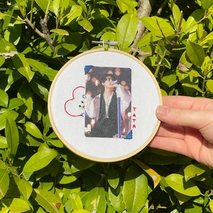BTS Tata Embroidered Photocard Holder