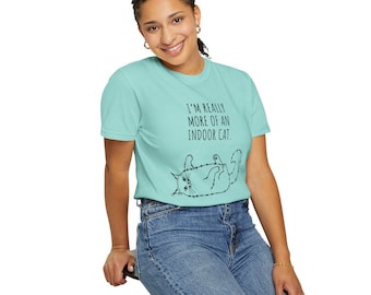 Maine Coon T-shirt - I'm Really More of an Indoor Cat - no logo