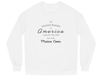 Verenigde Staten van Maine Coons met logo