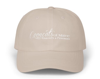 Dad Cap — "CooncatsofMaine" Baseball Hat
