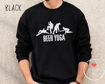Sudadera de yoga con cerveza: divertida camiseta para la fiesta del Oktoberfest