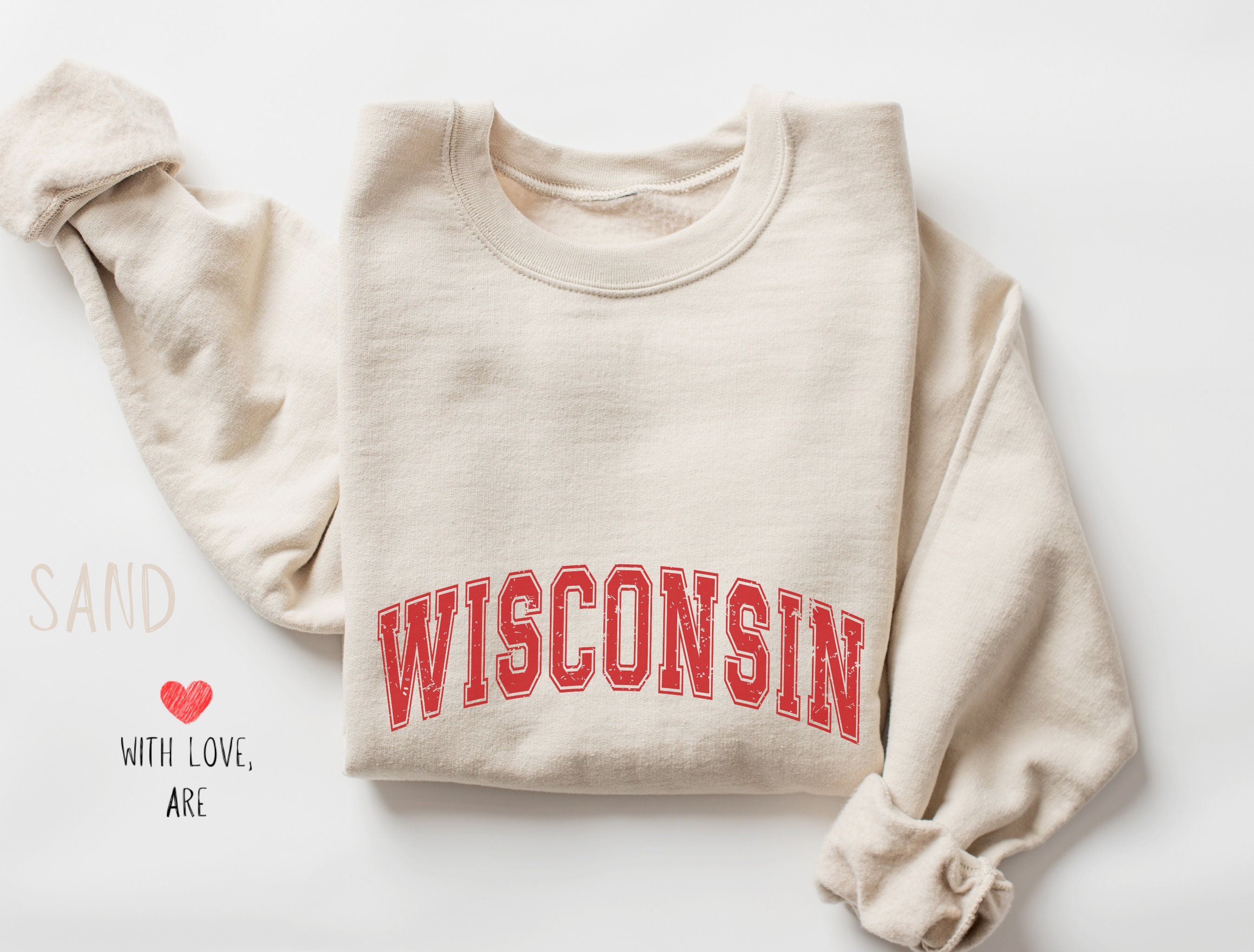 Vintage University of Wisconsin Sweatshirt - Etsy Vintage University of Wisconsin Sweatshirt - Etsy