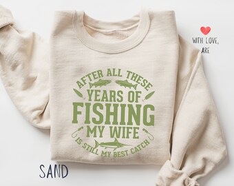 Regalos de pesca para hombres: sudadera de pesca, regalos de pesca, regalo de papá pescador, pesca de lubina, jubilación de pesca, camisa de pesca para hombres