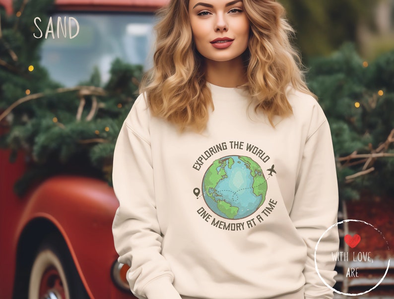 Airplane Mode Travel Sweatshirt, Vacay Vibes Crewneck image 4