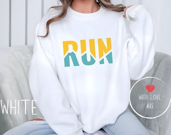 Trail Runner Sweatshirt, Trail Running Crewneck, Ultra Runner Gift, Running Sweatshirt, Marathon Training Apparel, Gift for Runner