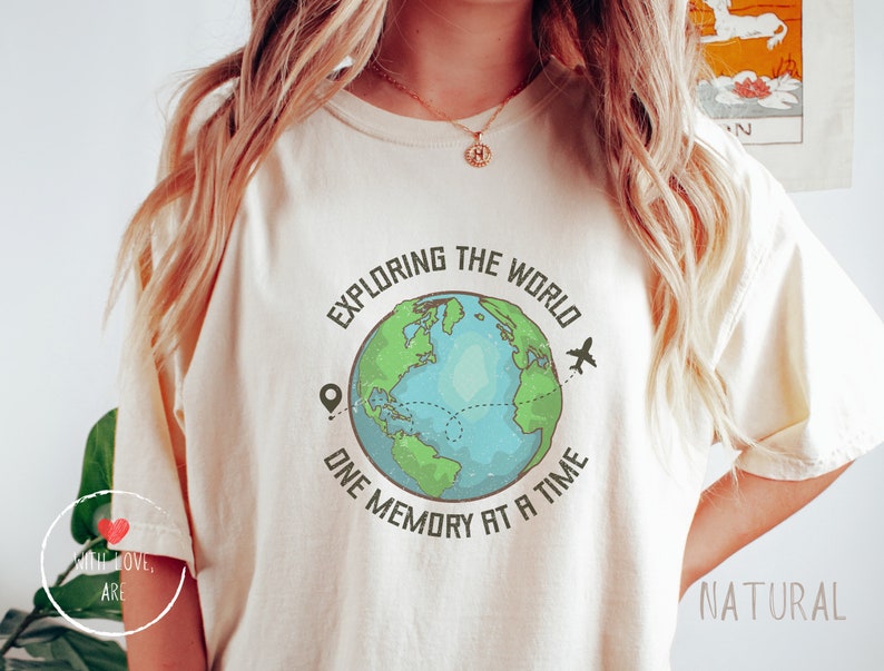 Airplane Mode Travel Sweatshirt, Vacay Vibes Crewneck Natural