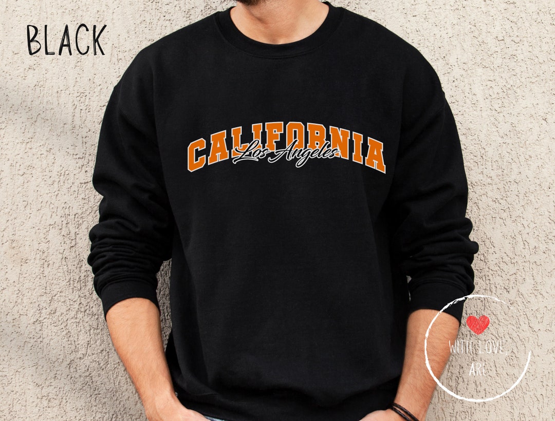California Coast Sunset Crewneck Sweatshirt for Women