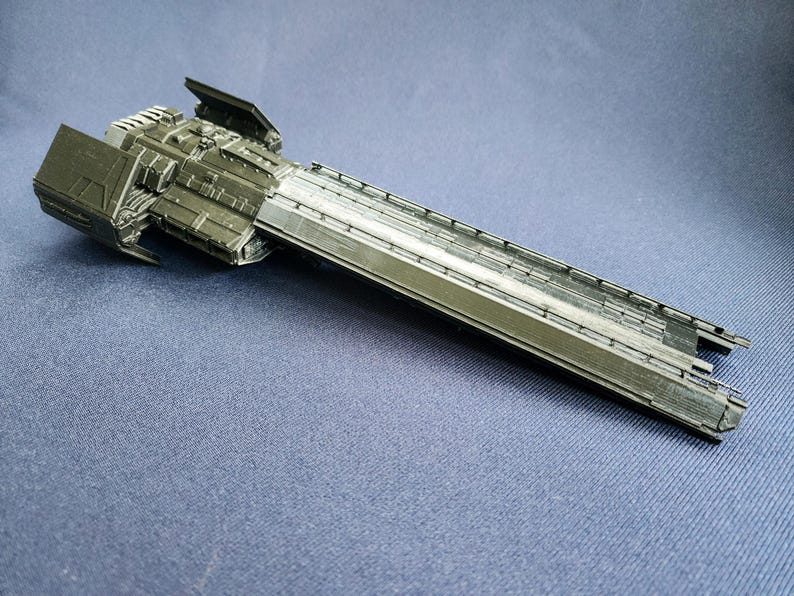 Helldivers 2 Super Destroyer Ship Model Hand Painted or 3D Print Only