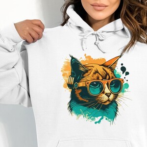 by Meowgicians Stay Warm in Style with Our Winter Hoodies for Cats | Cool Cat Model Whole Set / Xs
