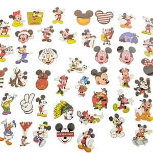 Hallo jongens!  Mickey Mouse-stickerpakket (veel verschillende variaties)