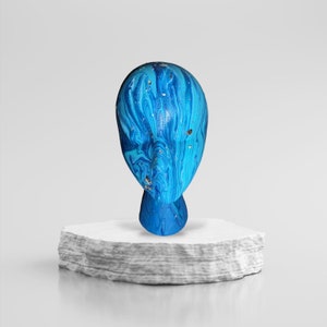 Sky Ocean Mannequin Head