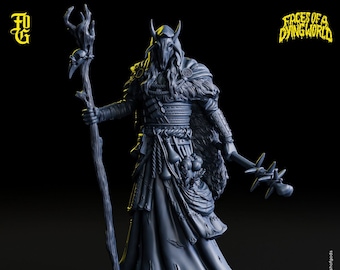 Occult Herbmaster Male - 8-12K printed - Flesh of Gods