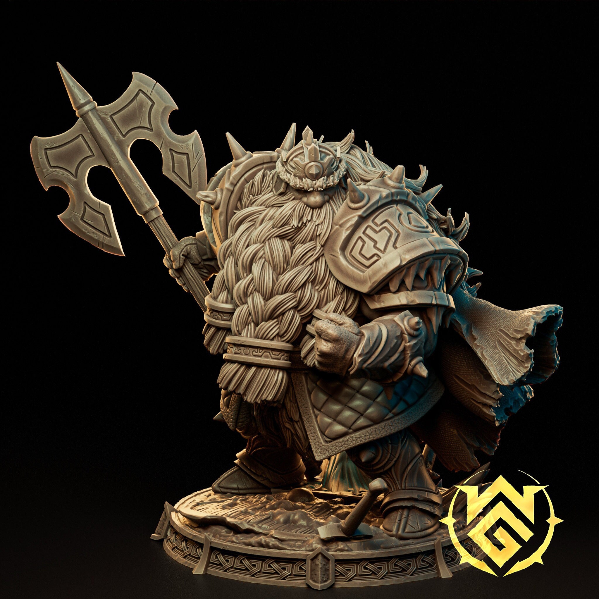 Steward of the Frosthold - 8-12K printed - Witchguild