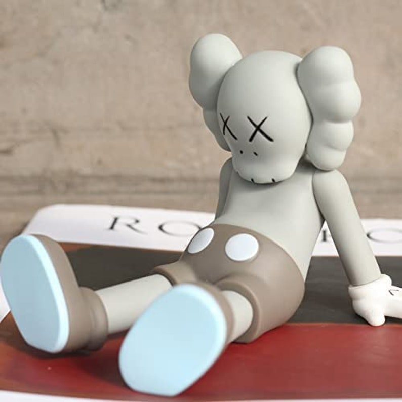 KAWS Figure Laying Down Model Home Decor Etsy Canada