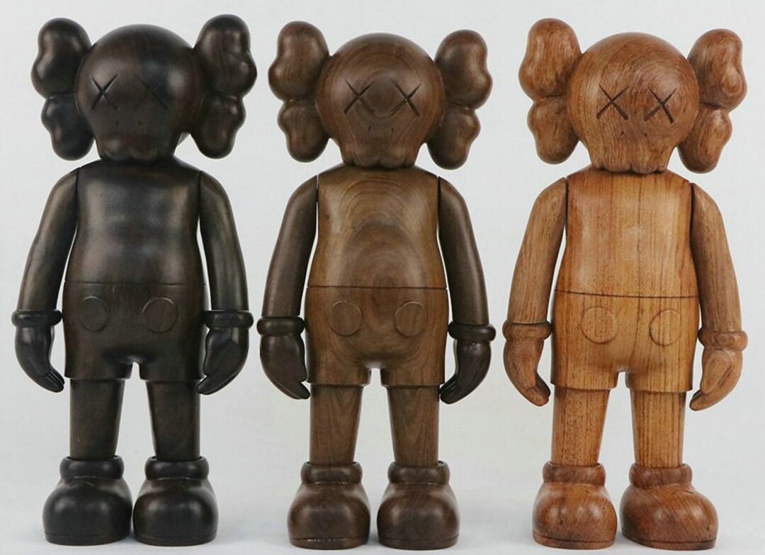 KAWS Figure KAWS Karimoku Companion Wood Figure Etsy