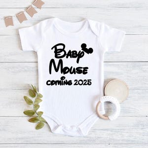 Onesie | Disney Onesie | Baby Mouse | Disney Baby Clothes | Mickey Mouse Onesie | Disney Baby | Disney Pregnancy Announcement | Baby