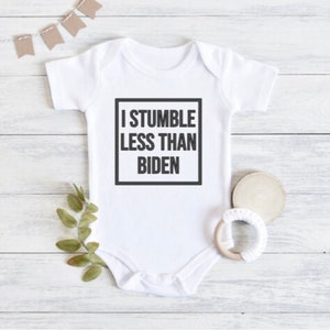 Onesie | Made in the USA | I Cry Almost as Much as Liberals | Desantis 2024 | Republican Onesie | Hidin from Biden | Raised Right | Patriot