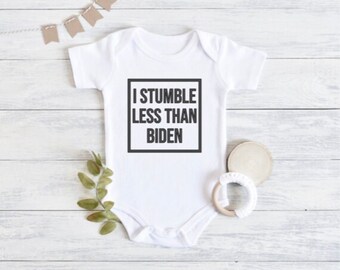 Onesie | Made in the USA | I Cry Almost as Much as Liberals | Desantis 2024 | Republican Onesie | Hidin from Biden | Raised Right | Patriot