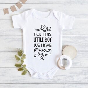 Onesie | Bodysuit | Pregnancy Reveal | Pregnancy Announcement | Even Miracles Take a Little Time | IVF Onesie | We Hoped and We Prayed