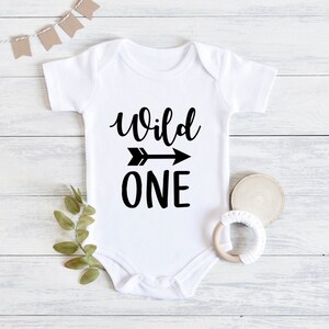 Bodysuit | Wild One Birthday Boy | Wild One Birthday | First Birthday Outfit | First Birthday Boy | Wild and One Shirt | One Year Old Boy