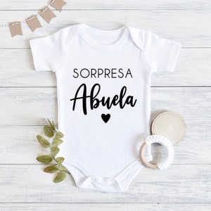 Sorpresa | Onesie | Bodysuit | Sorpresa Baby Onesie | Spanish Pregnancy Reveal | Pregnancy Announcement | Spanish Baby Reveal | Surprise