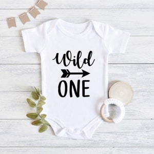 Bodysuit | Wild One Birthday Boy | Wild One Birthday | First Birthday Outfit | First Birthday Boy | Wild and One Shirt | One Year Old Boy