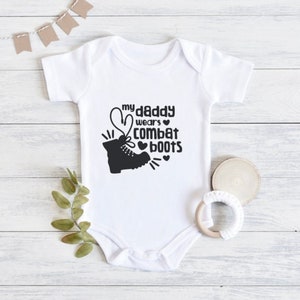 Onesie | Bodysuit | Military Onesie | Military Baby | Military Homecoming | Deployment Homecoming | Army Onesie | Navy Onesie | Marine Corps